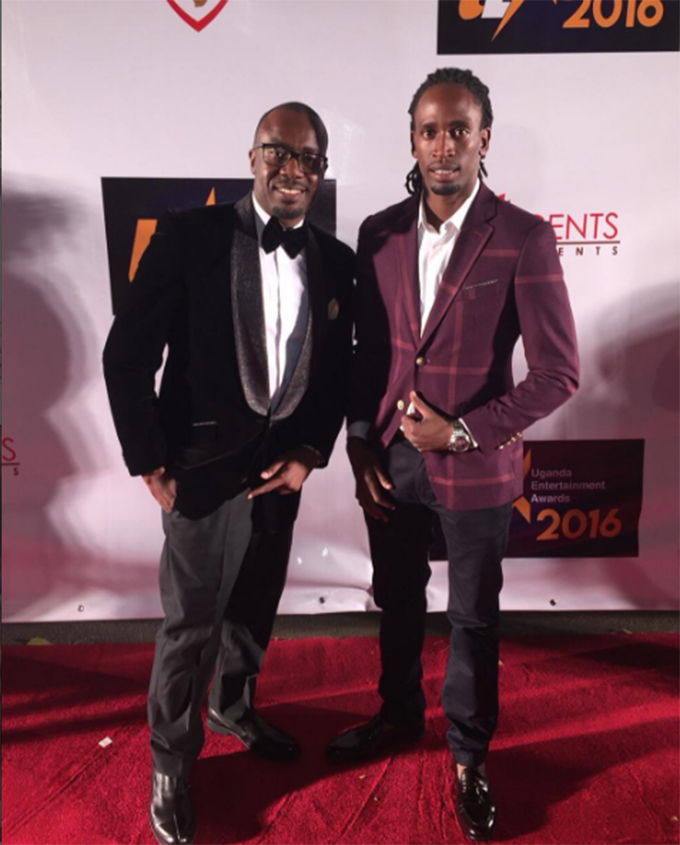 DJs can also clean up nice. Selector Jay and DJ Brian. 