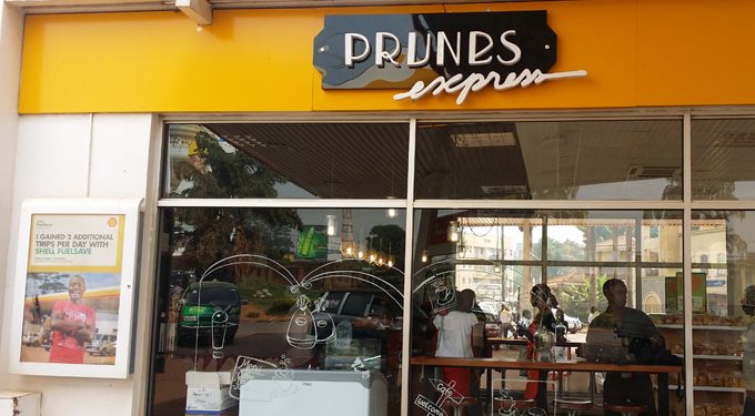 The new Prunes Express outlet at Shell Bugolobi.