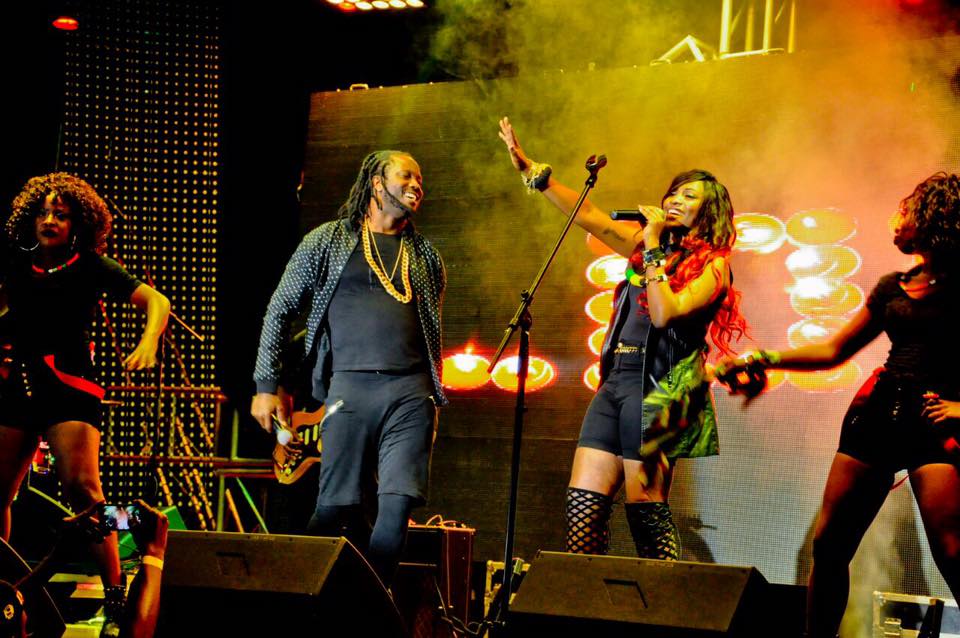 Bebe Cool and Ntale perform their Love Letter collabo. 