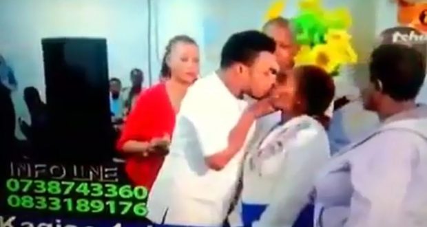 Image result for pastor kissing
