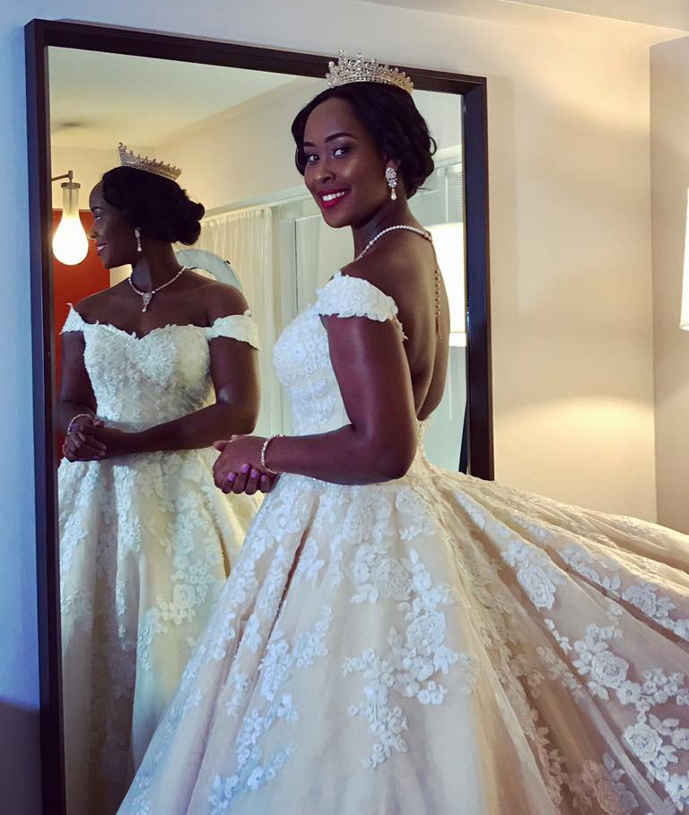 Photos: Barbie is matron as her sister Bridgette gets married in the US ...