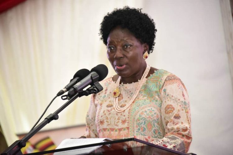 Speaker of Parliament Rt. Hon. Rebecca Kadaga.