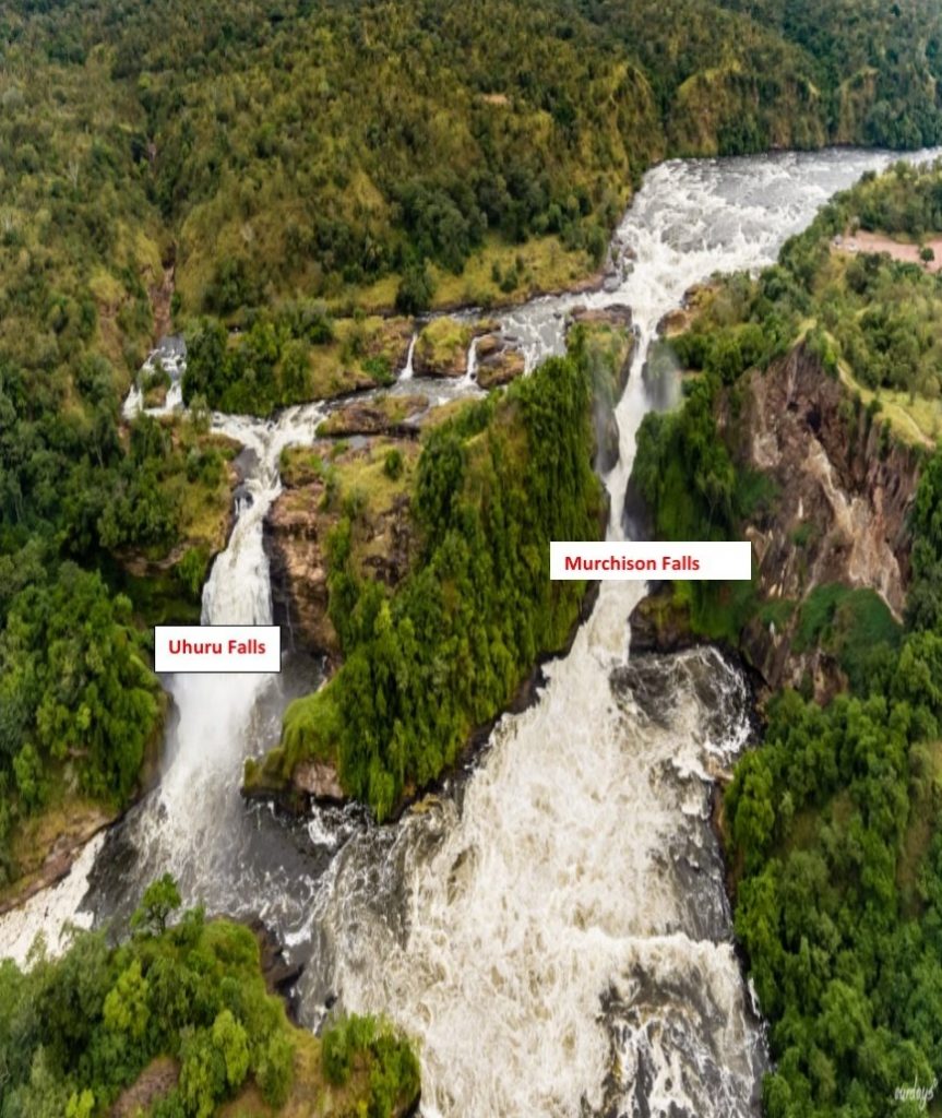 Murchison Falls and Uhuru Falls