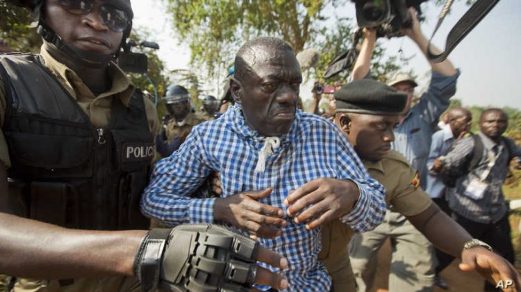 FDC's Dr Kizza Besigye. COURTESY PHOTO.