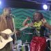 Kenneth Mugabi and Sandra Suubi on stage. PHOTOS BY EDWARD KALEMA/Matooke Republic.