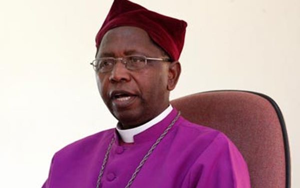 Outgoing Archbishop of  Uganda Stanley Ntagali.
