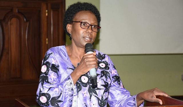 Health Minister Dr Jane Ruth Aceng.