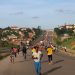 People jogging long the Kampala Northern Bypass. PHOTO BY KASOOBA WILLIM/Matooke Republic.