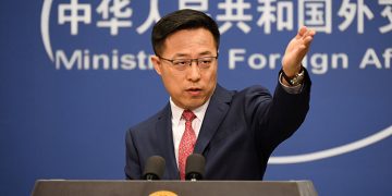 Zhao Lijian, Spokesperson of Chinese Foreign Ministry