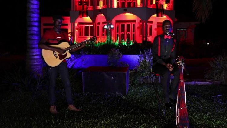 Bobi Wine and Myko Ouma performing of the songs. PHOTOS BY NORMAN MWAMBAZI/Matooke Republic.