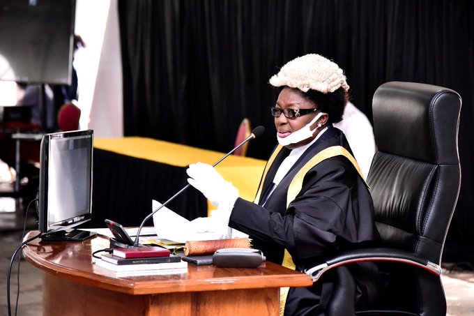 Speaker of Parliament Rt. Hon. Rebecca Kadaga.