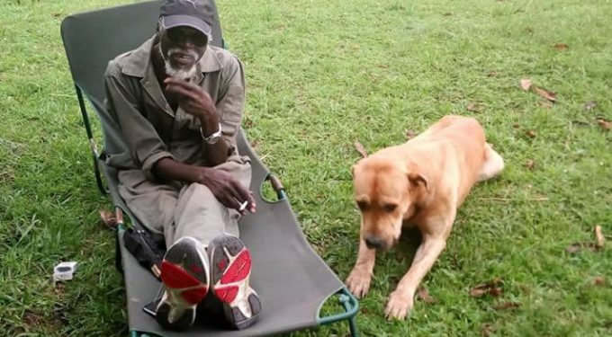 Rtd. Maj. Gen. Kasirye Ggwanga's best friend was his dog.