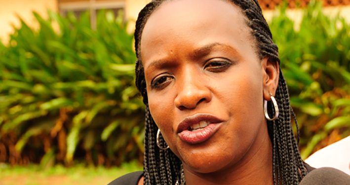 Kampala Woman MP NAbilah Naggayi Sempala has been given the post of the shadow information minister in the shadow cabint in parliament.PHOTO BY FAISWAL KASIRYE