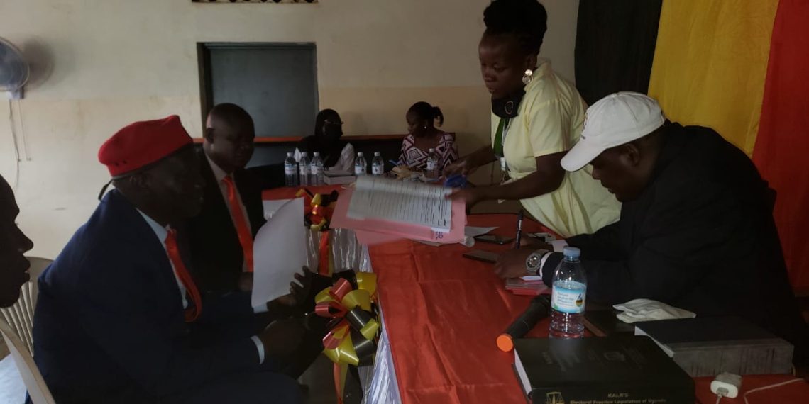 OMORO BYELECTION Four nominated on first day Matooke Republic