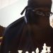 Chess player Stanley Omondi who was busted camouflaged in a hijab to compete in the Ladies section as Millicent Awuor in the ongoing Kenya Open Chess Championship at Sarit Expo Centre in Nairobi on April 7, 2023.