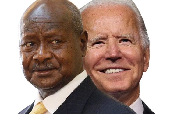 President Yoweri Museveni and President Joe Biden.