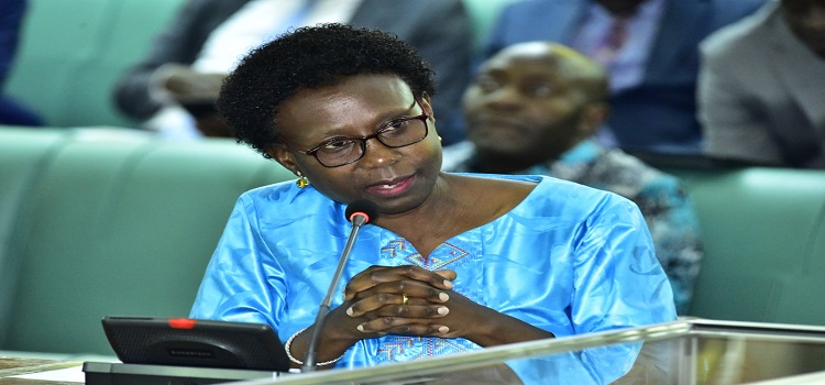 Health Minister Jane Ruth Aceng.