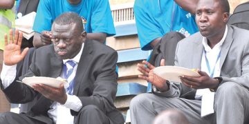 Dr Kizza Besigye and Nandala Mafabi.