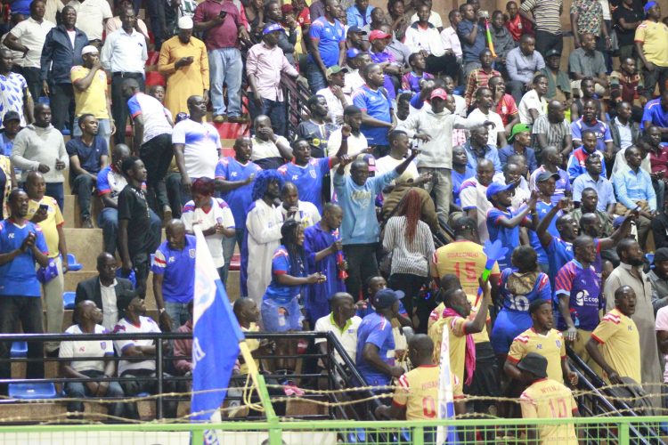 SC Villa fans at St Mary's Stadium Kitende.
