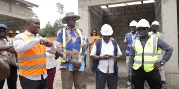 World Bank and USMID officials during field visit in Isingiro.