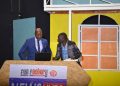 Samson Kasumba and Dickson Zizinga perform at the Fun Factory Big Sunday Anniversay show at Serena Hotel.