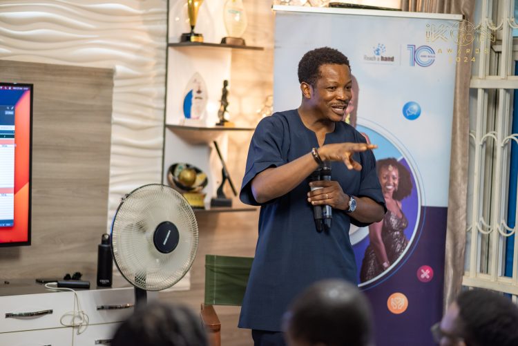 Chris Odeh during one of the Ikon African Film Forum masterclasses.