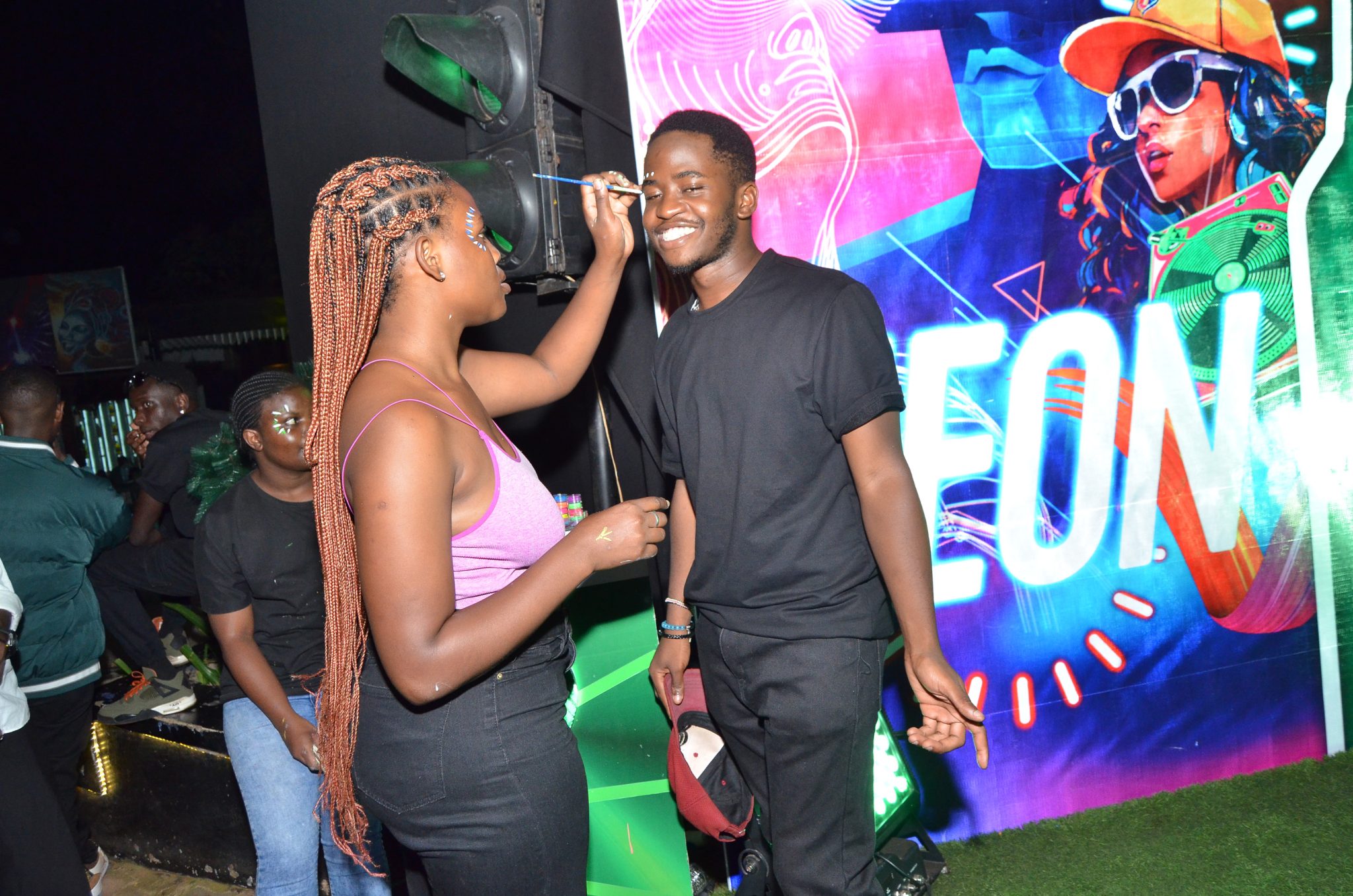 PHOTOS: Tusker Lite Neon Rave Lights Up Kampala Nightlife with ...