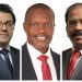 Left-Right: Azim H. A. Kassam, the Chairman, Board Of Directors; Godfrey Sebaana, the new Managing Director/CEO and Varghese Thambi, the outgoing Managing Director/CEO.