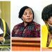 L-R: Speaker of the Parliament of Uganda, Anita Among, Agnes Nandutu, and Mary Goretti Kitutu.