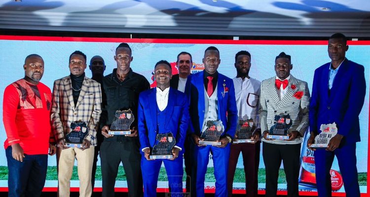 Smiling with success! Congratulations to the StarTimes UPL awards winners.