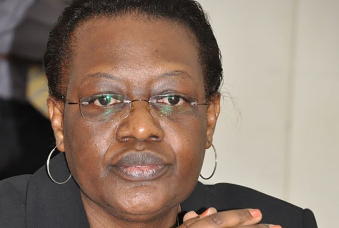 Inspector General of Government (IGG) Justice Irene Mulyagonja when they appeared before legal committee to present their budget at Parliment. Photo by Geoffrey Sseruyanghe